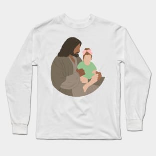Jesus and Child Long Sleeve T-Shirt